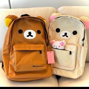 Rilakkumas Backpack Large Capacity Anime